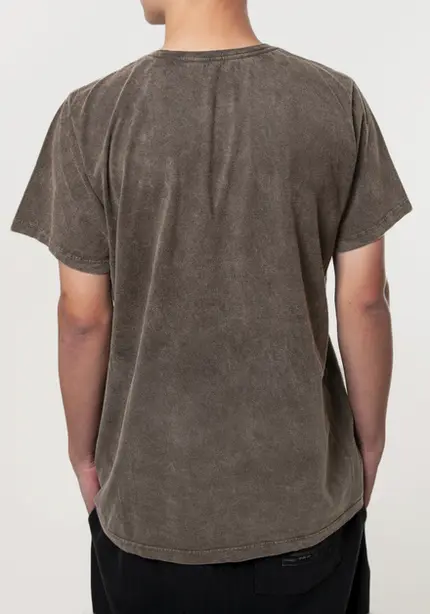 Camiseta Castanho Eco Estonado - Ovelha Negra