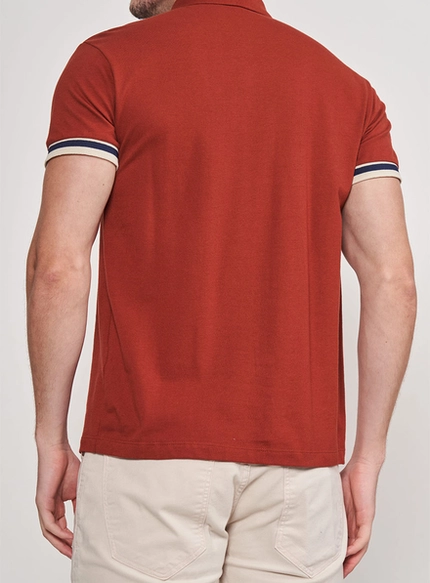 Camisa Polo Detalhe Mangas - Colcci