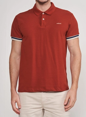 Camisa Polo Detalhe Mangas - Colcci