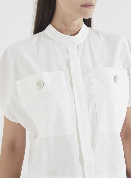 Camisa Com Bolsos - Forum