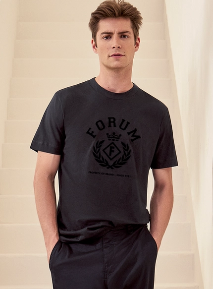 Camiseta New Slim Estampada - Forum