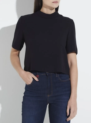 Camiseta com Zíper em Viscose – Forum