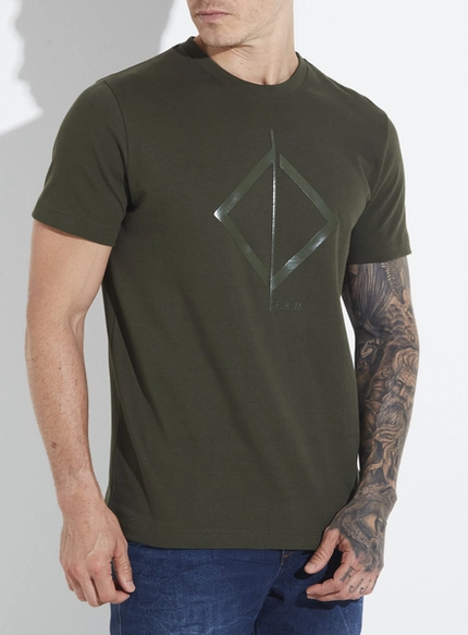 Camiseta New Slim Com Logo - Forum