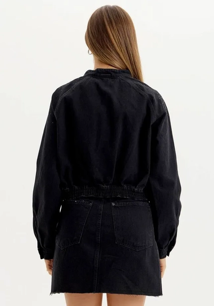Jaqueta Jeans Bomber - Myft